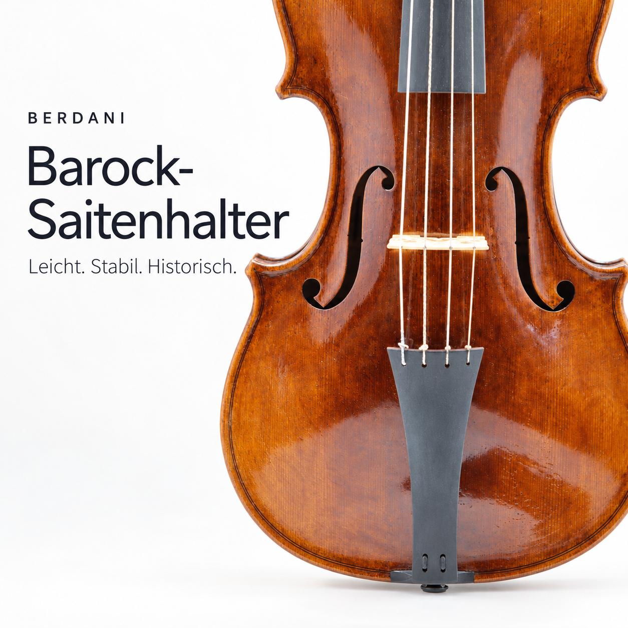 Barock-Saitenhalter für Violine richtig wählen